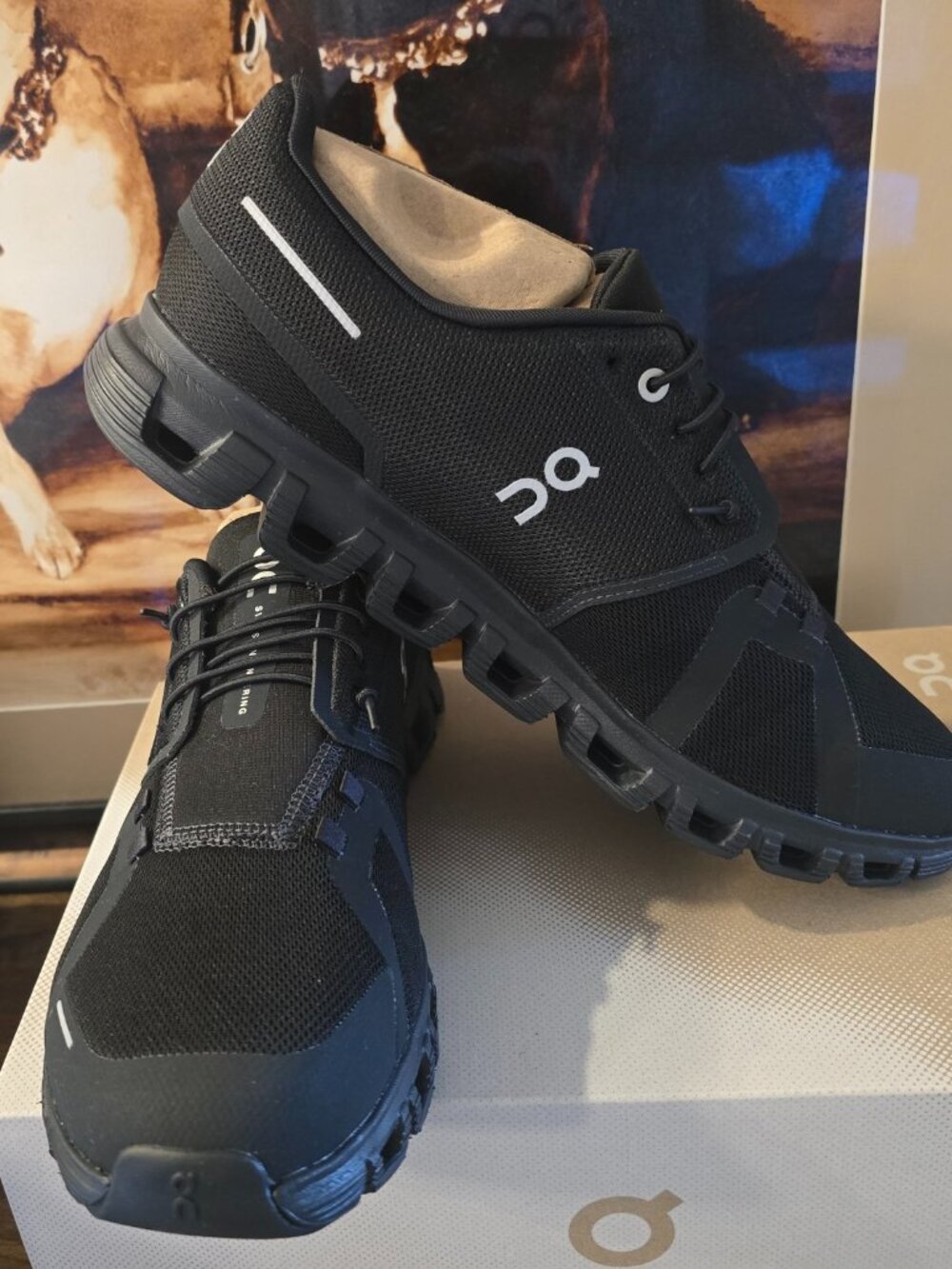 On Running Cloud 6 All Black 3MF10071043 Running Casual Shoes Men's Sz 10.5 New